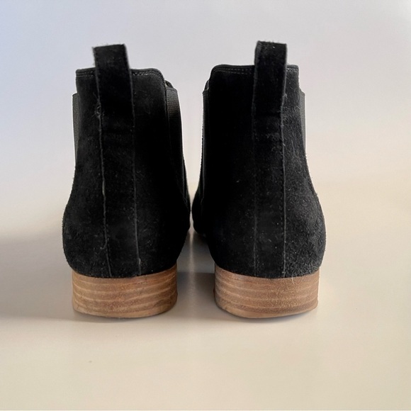 M. Gemi Chelsea Boot Deserto Suede Ankle Flat Classic Minimalist Italy Black 7 - Picture 6 of 10